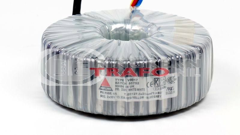 Ringkerntrafo V8017: 230V / 2x30V 800VA