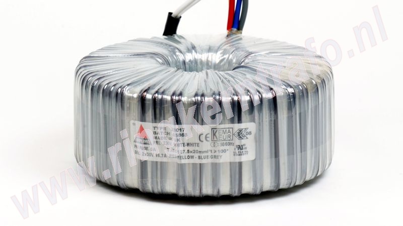 Ringkerntrafo Z8017: 230V / 2x30V 1000VA