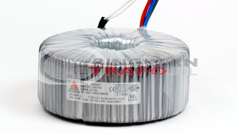 Ringkerntrafo Z8022: 230V / 2x42V 1000VA