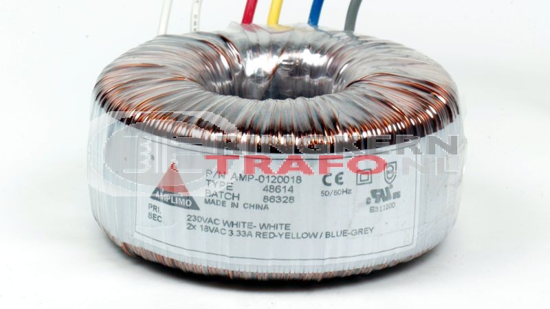 Ringkerntrafo 48614: 230V / 2x18V 80VA