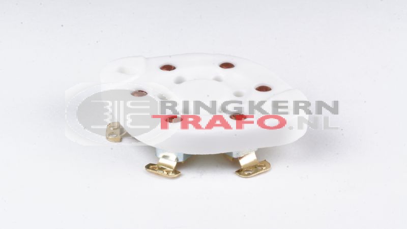 UX6, American 6 pin, keramisch, VERGULD