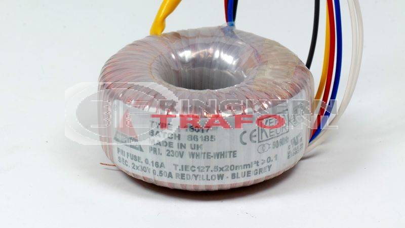 Ringkerntrafo 18017: 230V / 2x30V 30VA