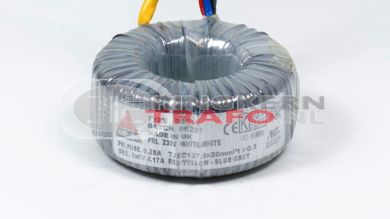 Ringkerntrafo 28010: 230V / 2x6V 50VA
