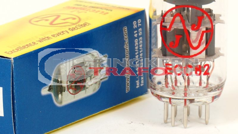 JJ 12AU7 - ECC82 GOLDPIN dubbeltriode