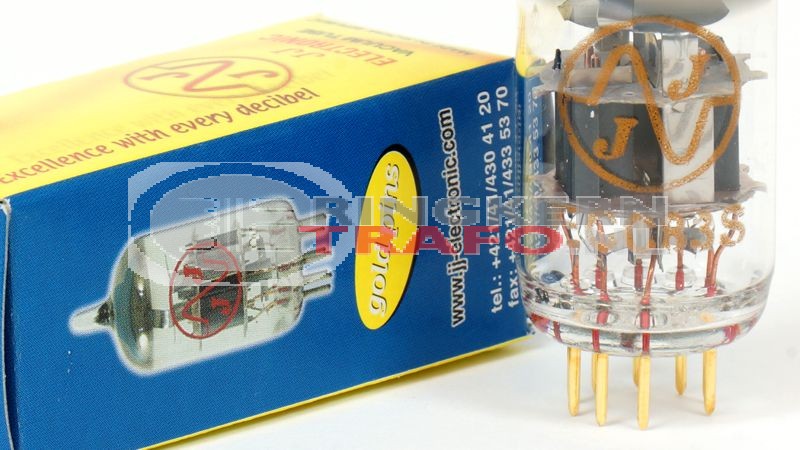 JJ 12AX7 - ECC83 GOLDPIN dubbeltriode