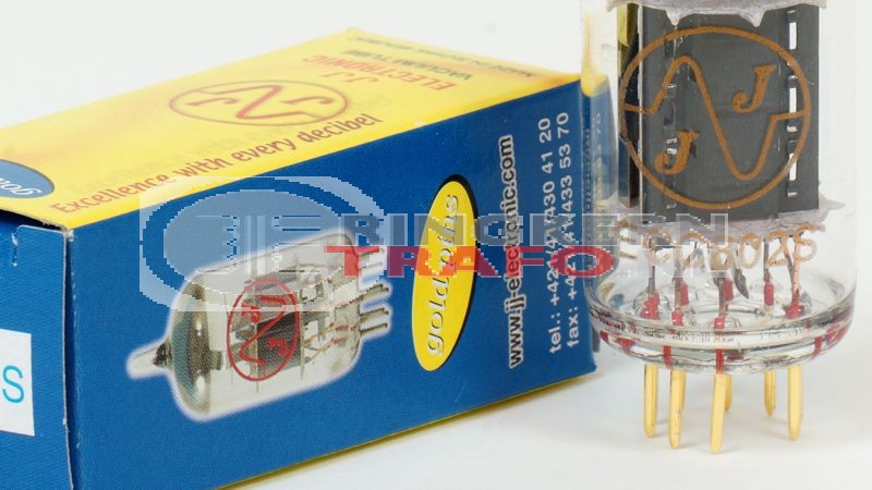 JJ ECC802S GOLDPIN dubbeltriode