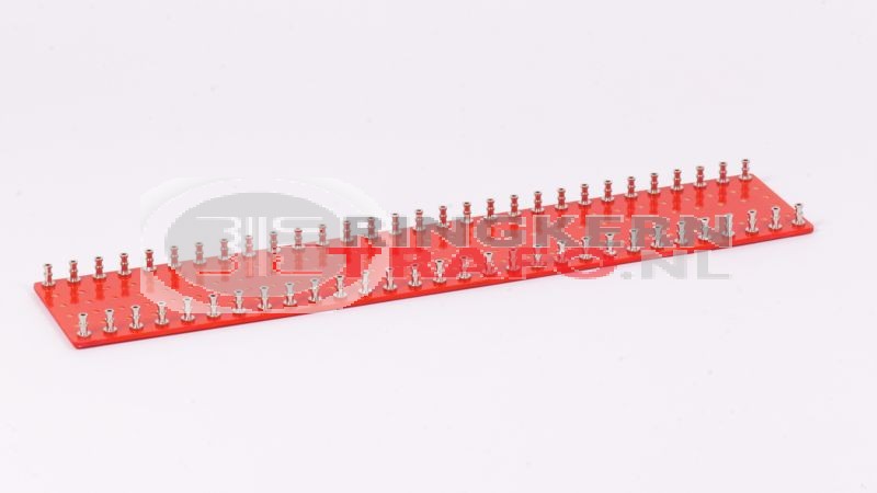 soldeerbord rood met 2x30 contacten