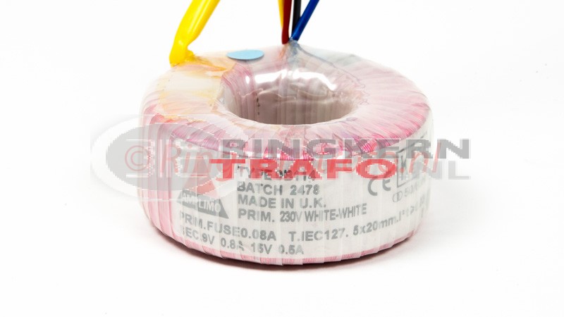 ringkerntrafo voor microcontroller