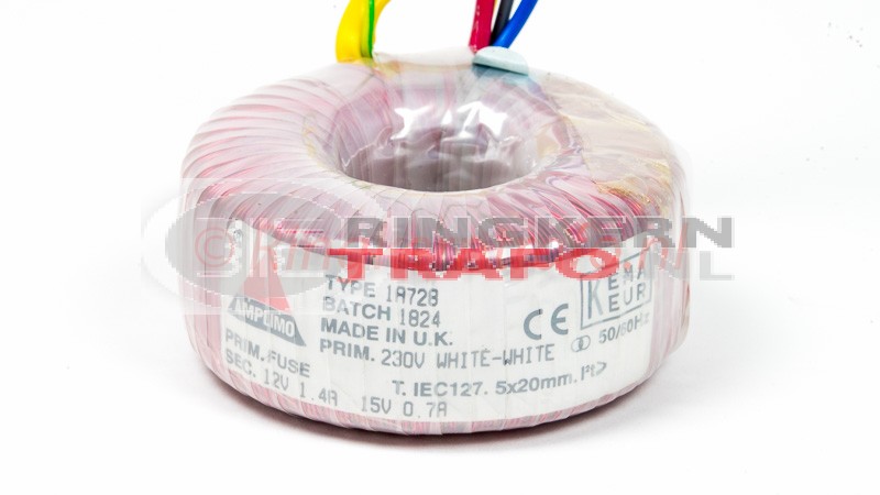 ringkerntrafo voor microcontrollers