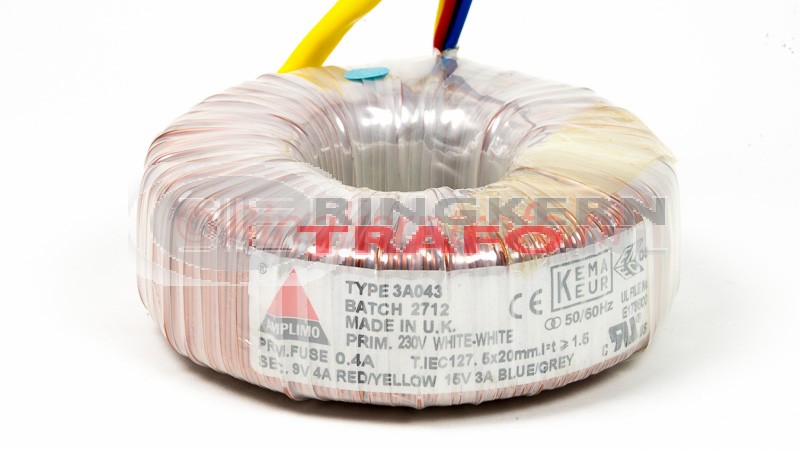 ringkerntrafo voor microcontrollers