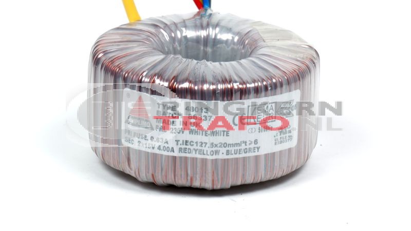 Ringkerntrafo 48013: 230V / 2x15V 120VA