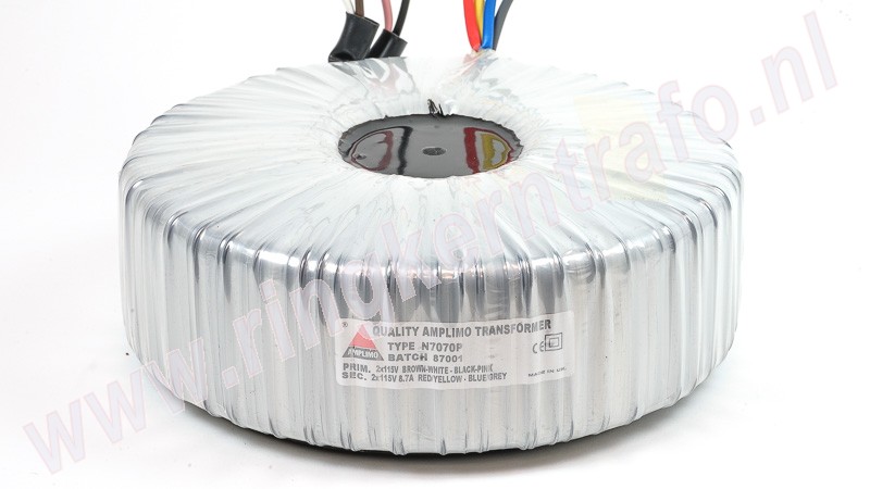 2000VA toroidal transformer 2x115V