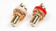 Cinch RCA connector Goldplated