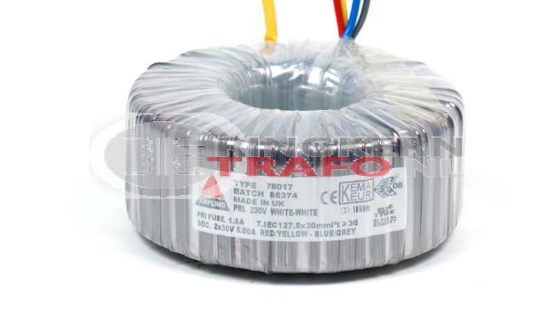 Ringkerntrafo 78017: 230V / 2x30V 300VA